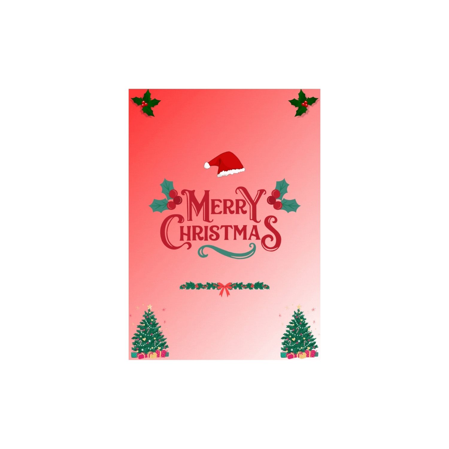 Christmas Greeting Card | Creative Design | GIF Format | Modern Way Of Wishing