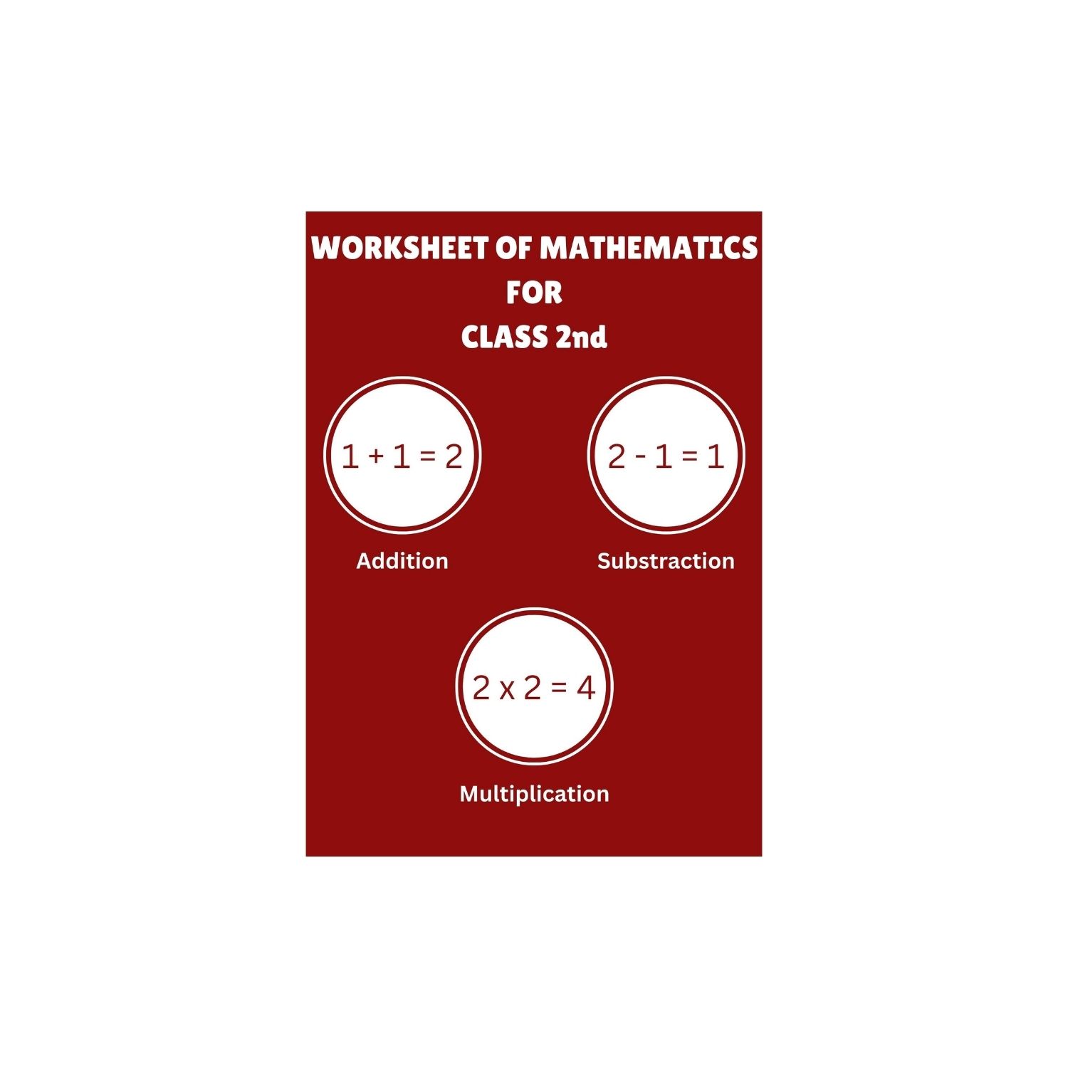 Maths Worksheets For Class 2nd | Best For Home Practice | Students | Learning Ideas