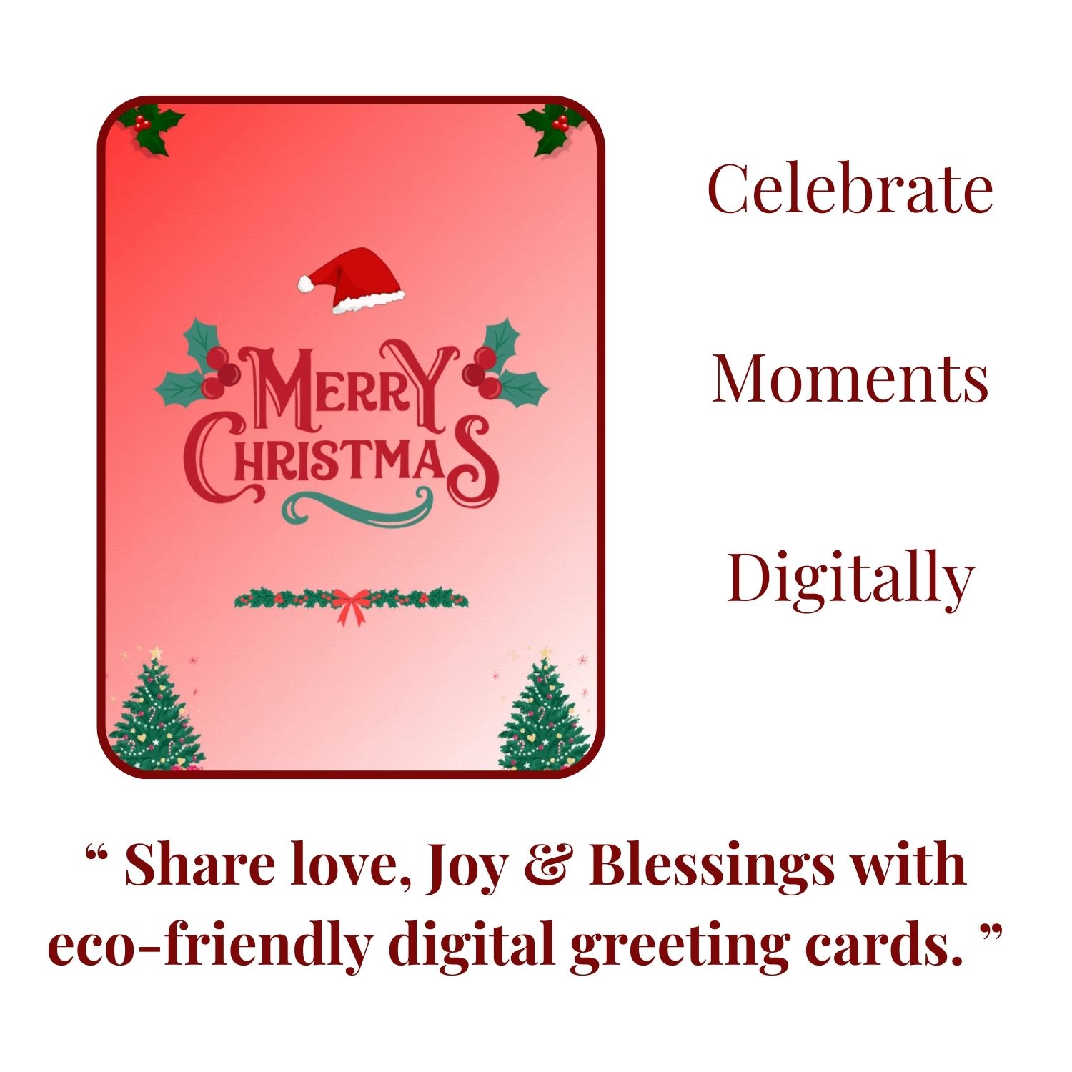 Christmas Greeting Card | Creative Design | GIF Format | Modern Way Of Wishing - Image 4