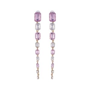 Earrings For Women & Girls | Lavender | Dangler Style | Pack Of 1 | Suitable For Occasions | (AWJ07202509)