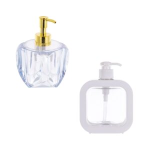 Soap Dispenser Combo Set | Pack Of 2 | Random Color Available (AWHK07202513)