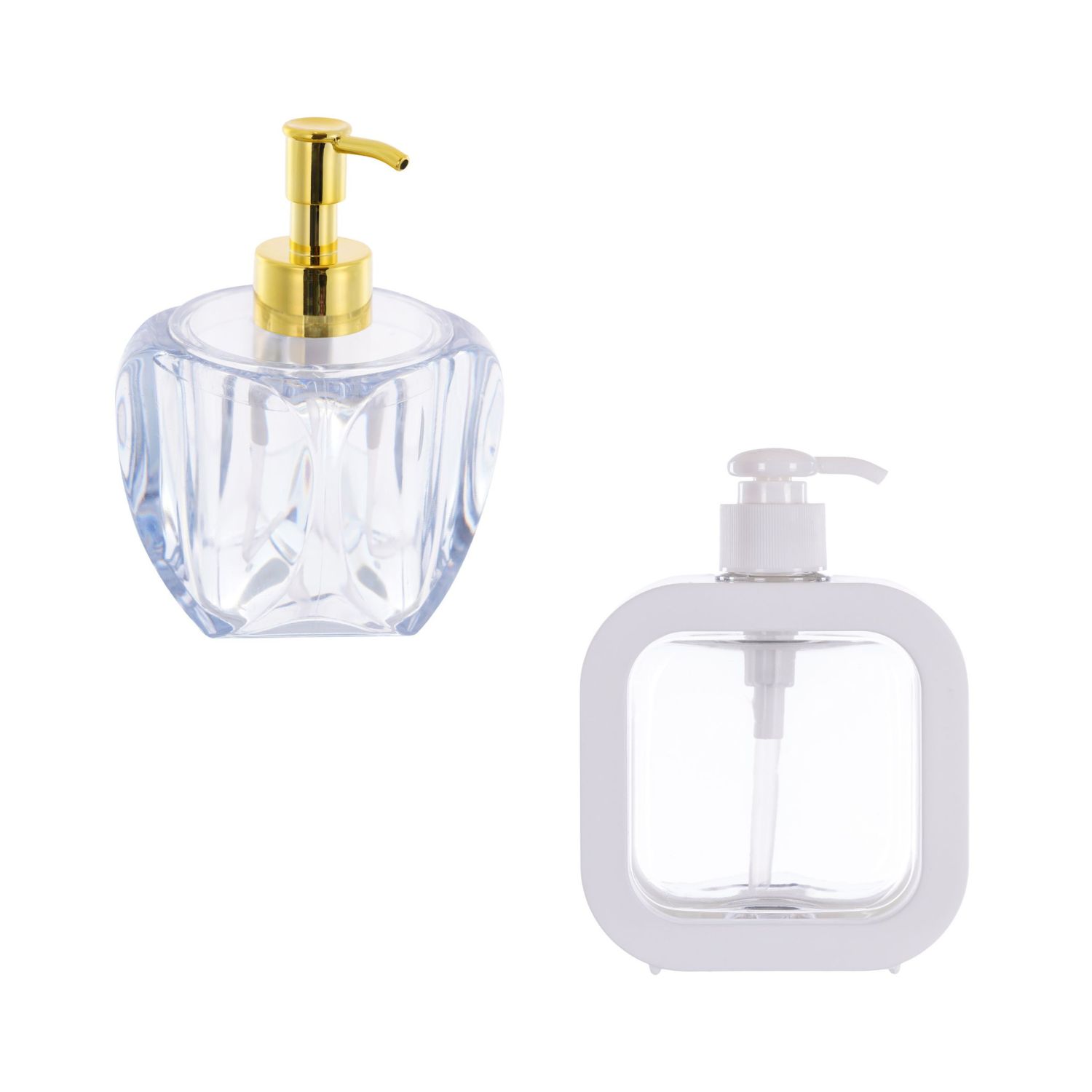 Soap Dispenser Combo Set | Pack Of 2 | Random Color Available (AWHK07202513)