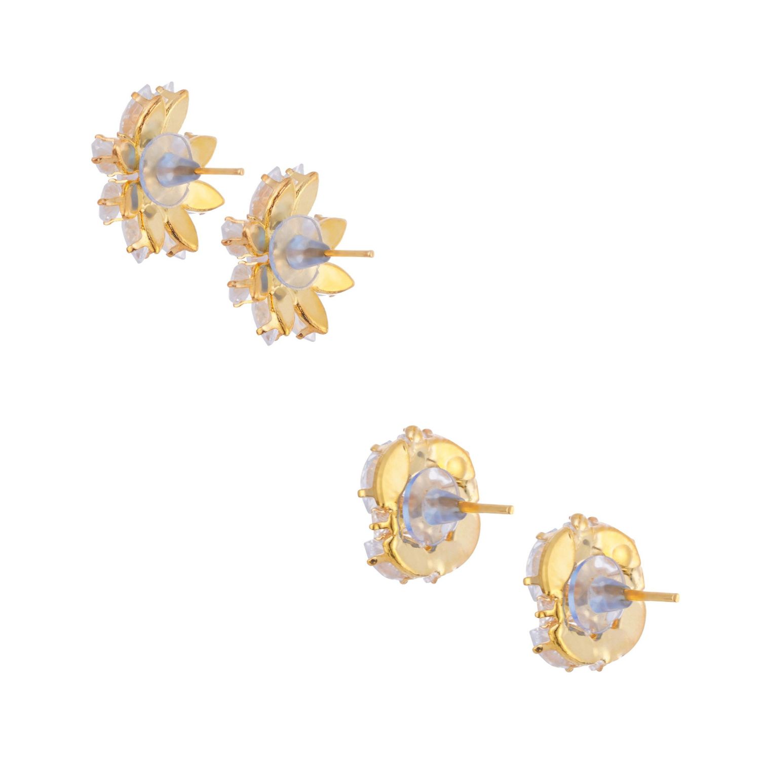 Studs Earrings Set Combo For Women & Girls | Stud Style | Pack Of 2 | Multicolor | Perfect For Various Occasions | (AWJ07202520) - Image 3