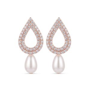 Drop Earrings For Women | Rose Gold | Pack Of 1